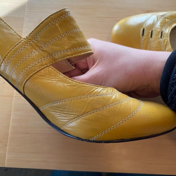 Re-Mix It Girl Shoes Mustard 6 - Picture 7 of 11